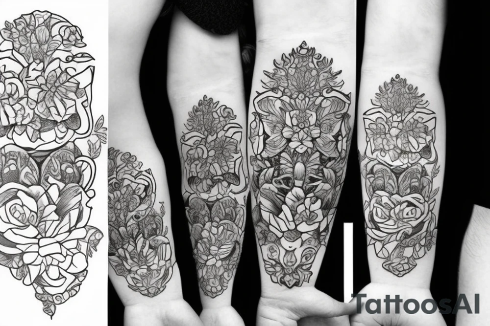 Flovers tattoo idea