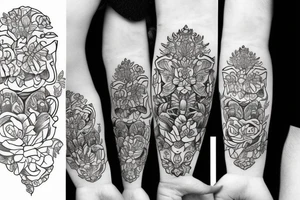 Flovers tattoo idea