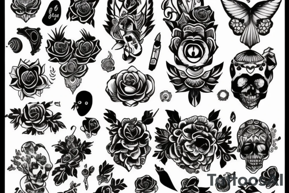черные глаза tattoo idea