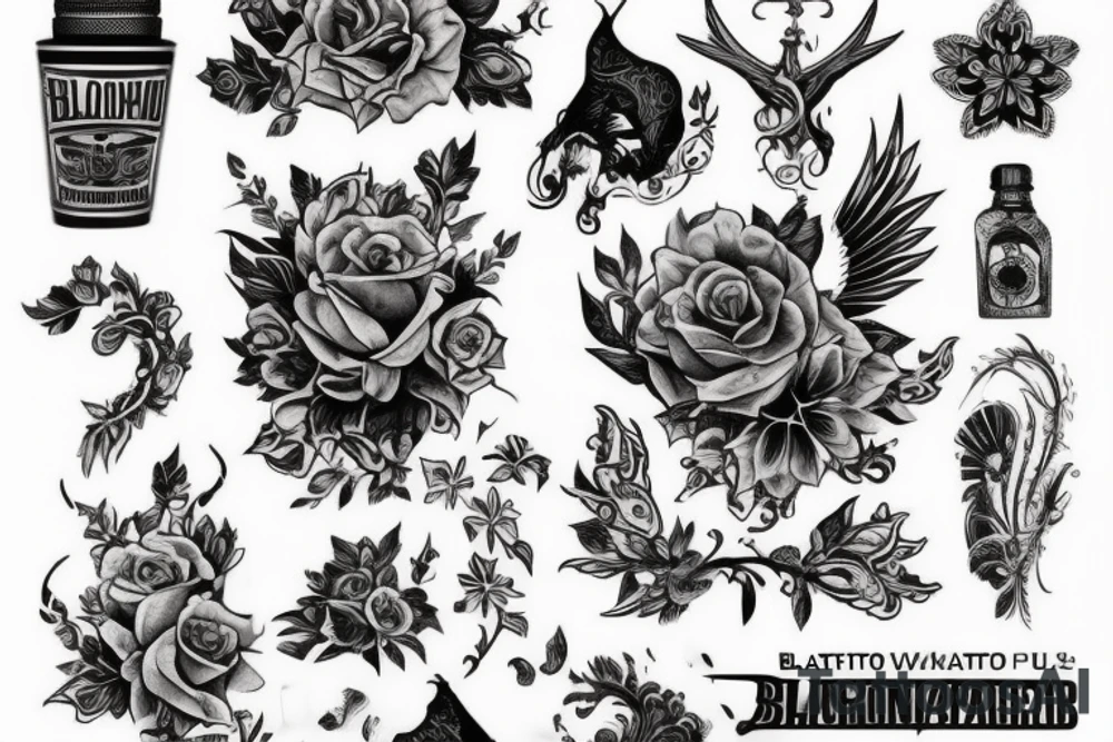 Джокер с сигаретой внутри игральной карты tattoo idea