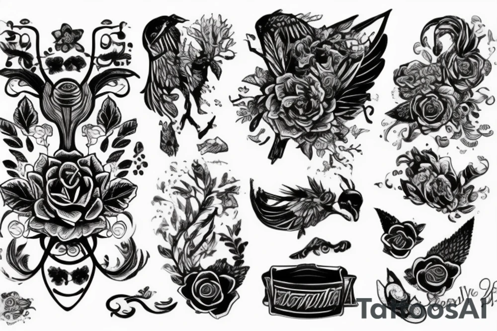 Джокер с сигаретой внутри игральной карты tattoo idea