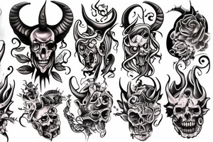 Devil tattoo idea