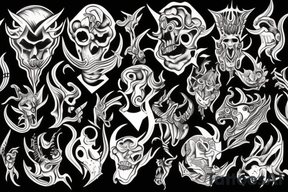 Devil tattoo idea
