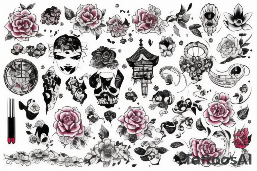 Человек бензопила tattoo idea