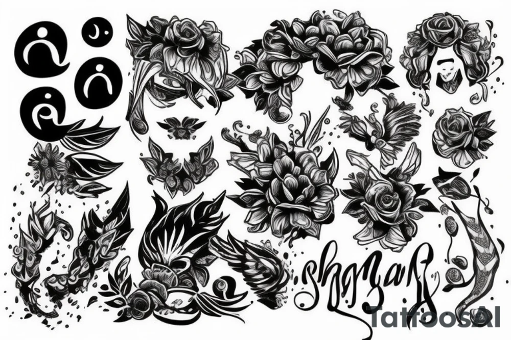Самурай tattoo idea