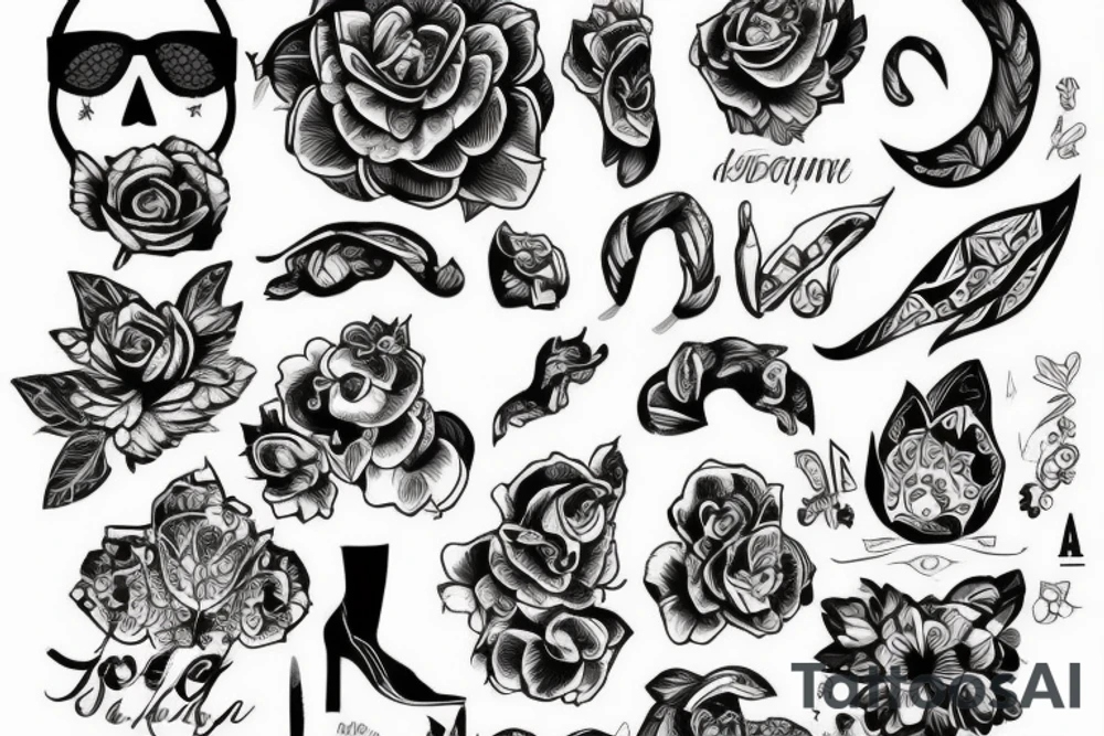 Самурай tattoo idea