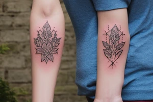 Надпись Ohana - значит семья. А в семье никто и никогда не бросит. tattoo idea