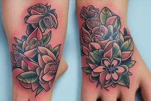 Надпись Ohana - значит семья. А в семье никто и никогда не бросит. tattoo idea