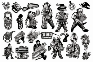 chainsaw man tattoo idea