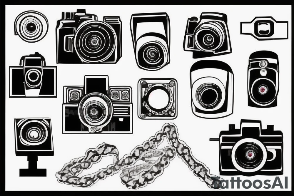 Surveillance Camera tattoo idea