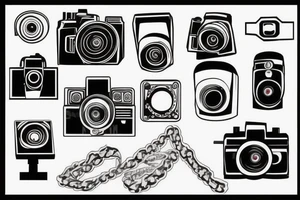Surveillance Camera tattoo idea