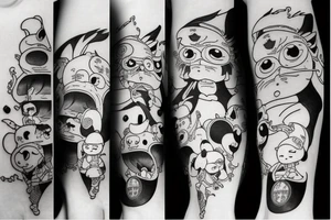 miyazaki hayao character tattoo idea