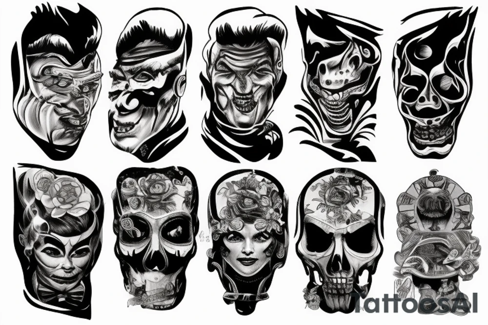 Pretator from the original movie sleeve tattoo idea