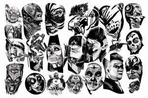 Pretator from the original movie sleeve tattoo idea