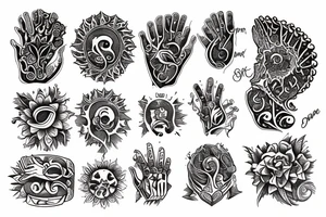 hand of fatima tattoo idea