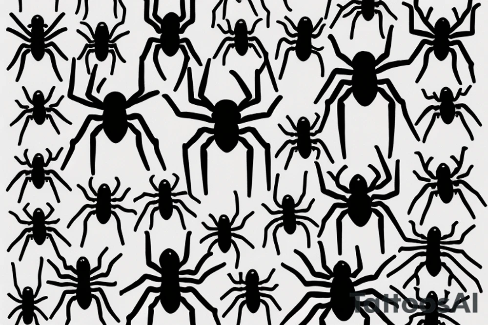 Spider tattoo idea