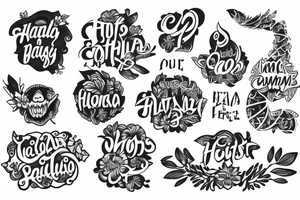 Ohana tattoo idea