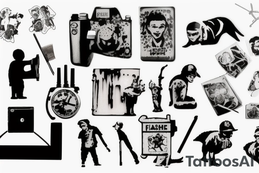 banksy tattoo idea