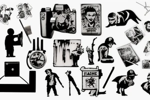 banksy tattoo idea