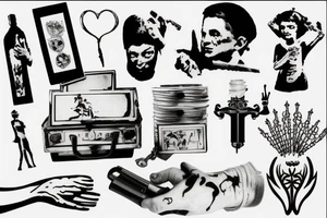 banksy tattoo idea