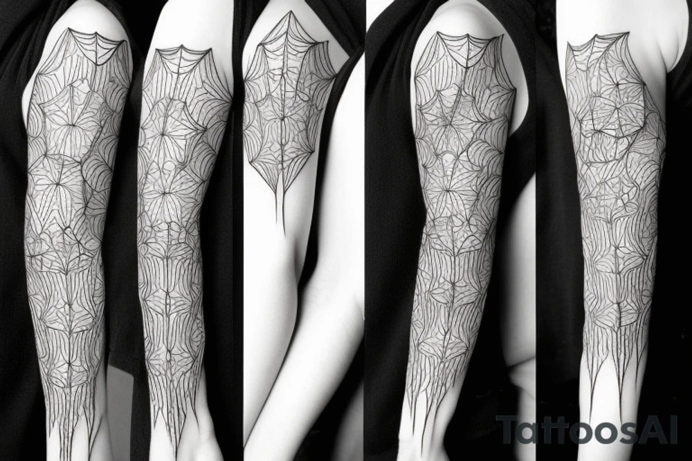Spider tattoo idea