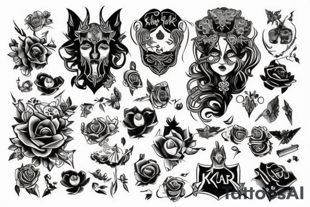 Оружие карты бандиты наркотики tattoo idea
