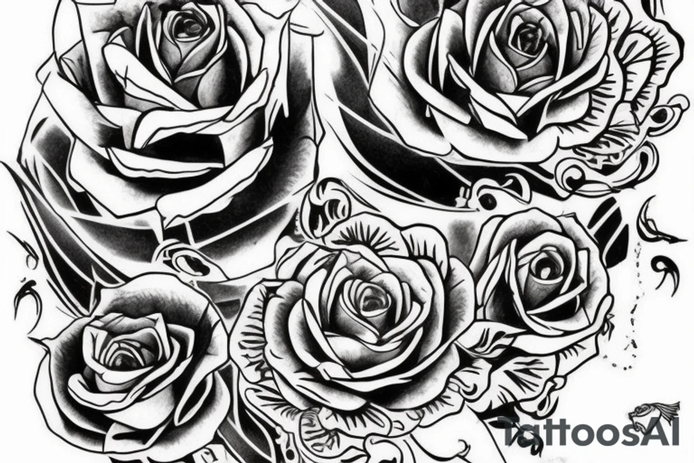Оружие карты бандиты наркотики tattoo idea