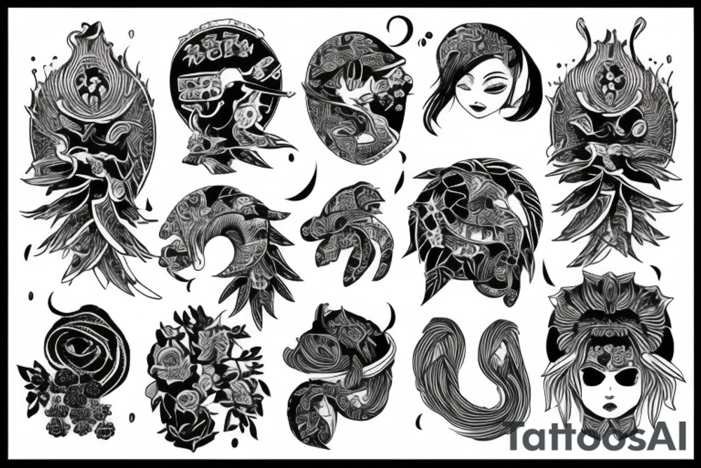 Пионы tattoo idea