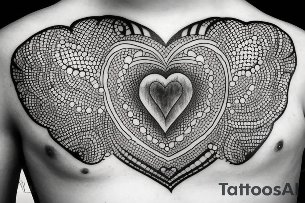 Atomic heart tattoo idea
