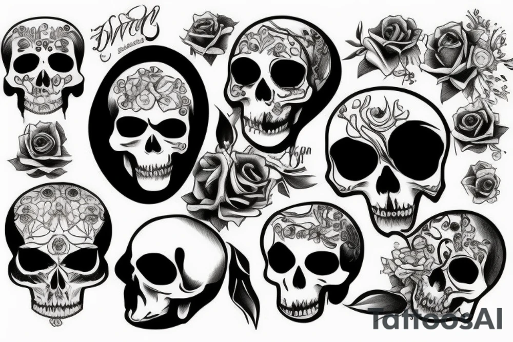 Scull tattoo idea