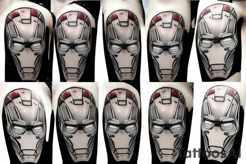 Iron man tattoo idea