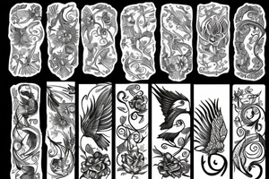 Stork tattoo idea