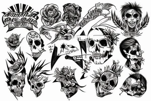 Punk tattoo idea