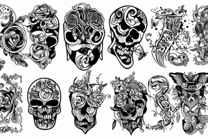 the thread of life tattoo idea