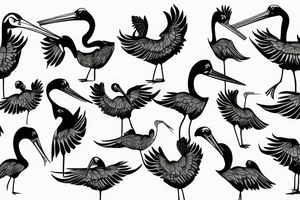 Stork Nightmare tattoo idea