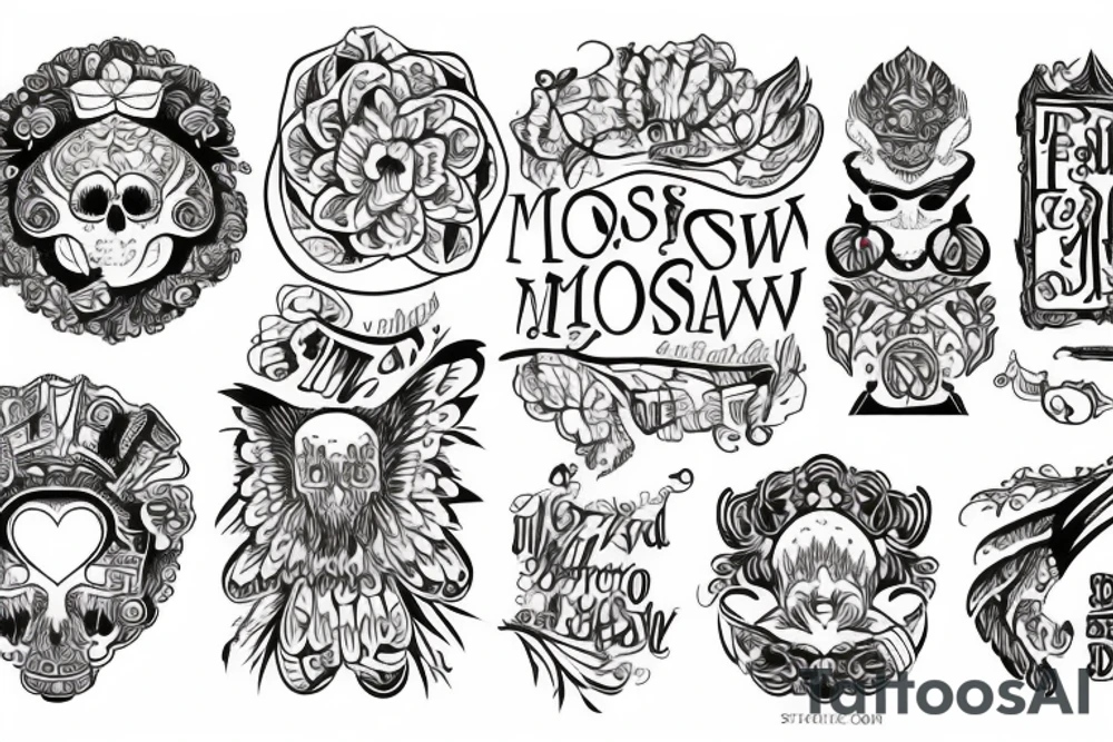 Moscow tattoo idea