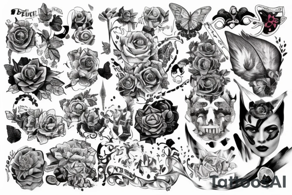 Оборотень хипстер, рвущий на себе рубашку в клетку tattoo idea