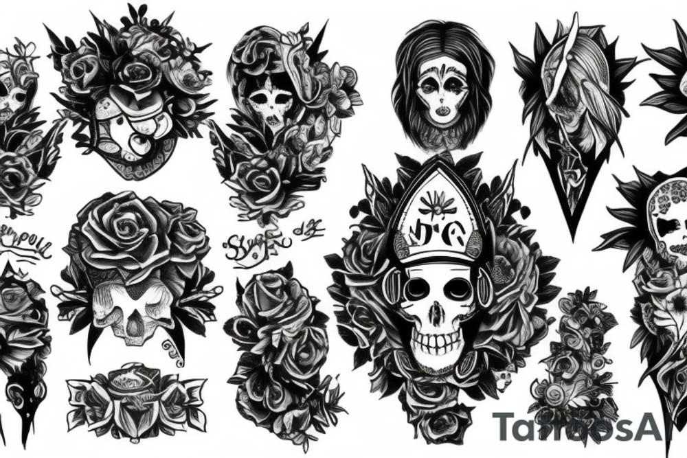 Sorrows tattoo idea