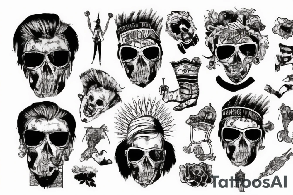 Punk russia tattoo idea