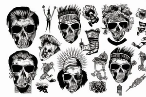 Punk russia tattoo idea