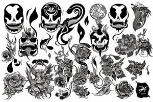 the thread of life tattoo idea