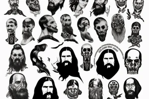 Rasputin satanic tattoo idea