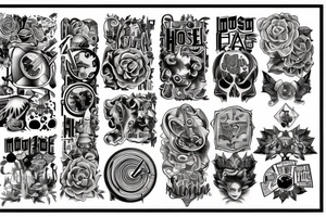 House music tattoo idea
