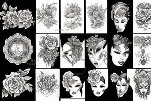 Women tattoo idea