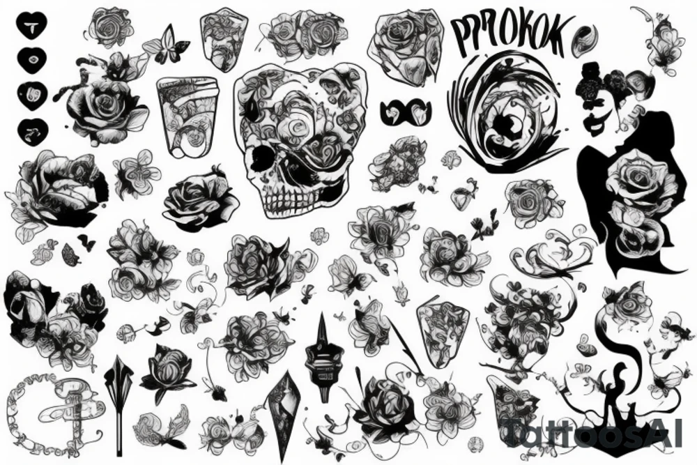 Китайский дракон в полете tattoo idea