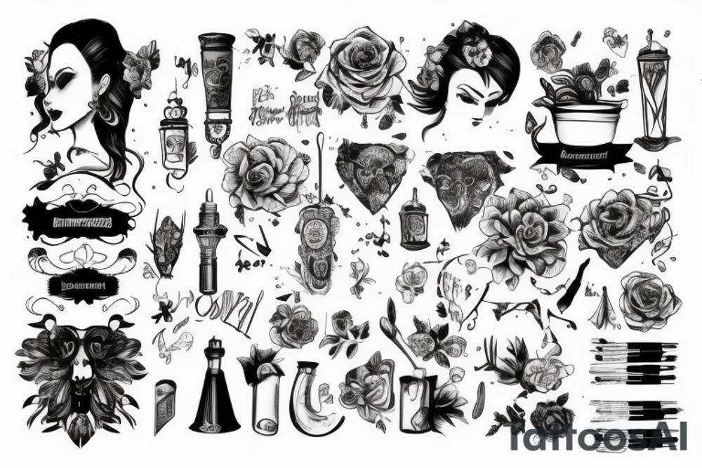 Китайский дракон в полете tattoo idea
