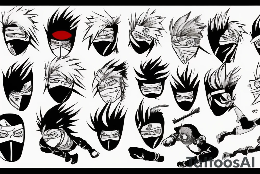 Obitvo vs Kakashi tattoo idea