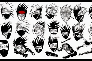 Obitvo vs Kakashi tattoo idea