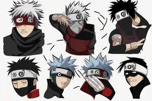 Obito vs Kakashi tattoo idea