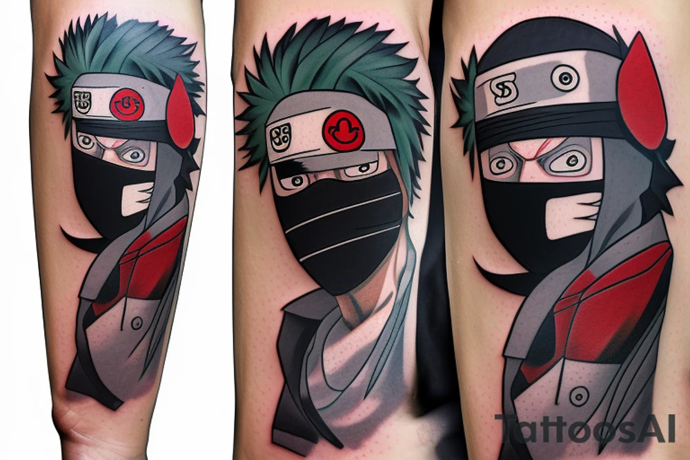 Obito vs Kakashi tattoo idea